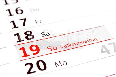 Volkstrauertag