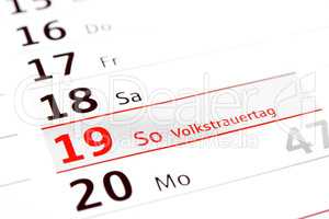 Volkstrauertag