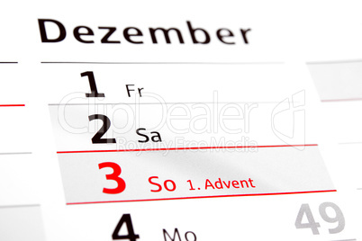 1. Advent