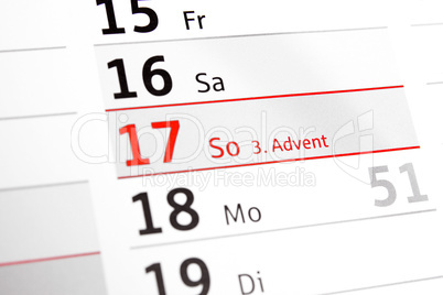 3. Advent