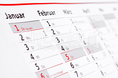 Wandkalender