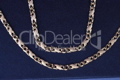 yellow Gold Chain at day