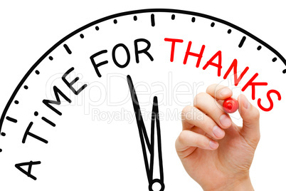 A Time For Thanks