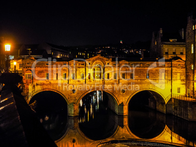 HDR Pulteney Bridge in Bath