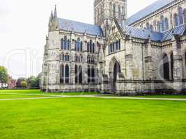 HDR Salisbury Cathedral in Salisbury