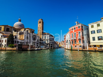 Canal Grande in Venice HDR