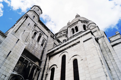 Sacre-Coeur basilica in Paris