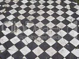 Checkered floor texture