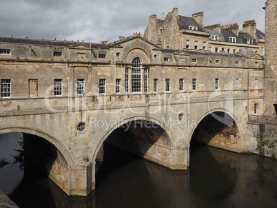 Pulteney Bridge in Bath