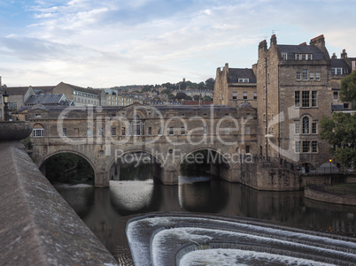 Pulteney Bridge in Bath