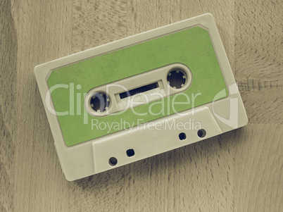 Vintage looking Tape cassette