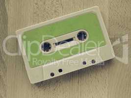 Vintage looking Tape cassette