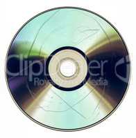 Vintage looking Dust and scratches on CD DVD