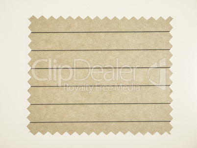 Vintage looking Brown paper sample