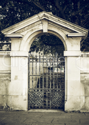 Vintage looking Old gate