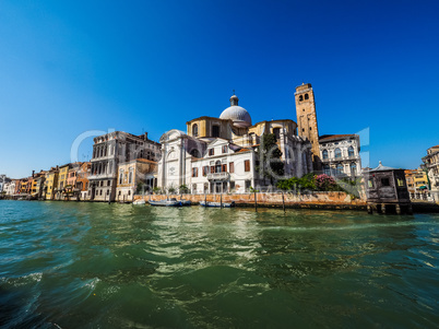 Canal Grande in Venice HDR