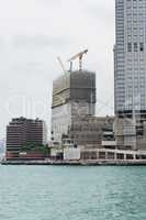 Hongkong Gebäude wird neu gebaut