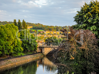 HDR River Avon in Bath