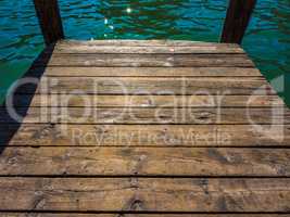 A wooden pier HDR