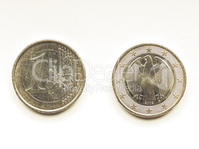 Vintage German Euro coin