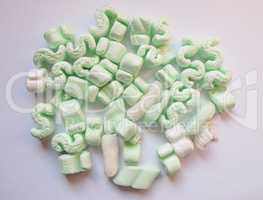 Polystyrene beads insulation