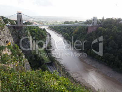 Clifton Suspension Bridge in Bristol