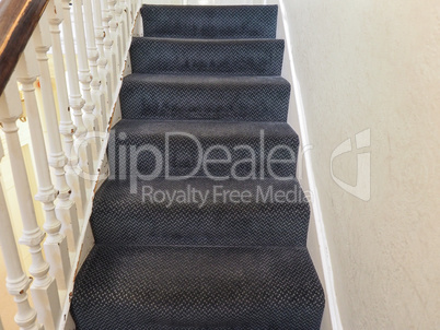 Traditional british stairs
