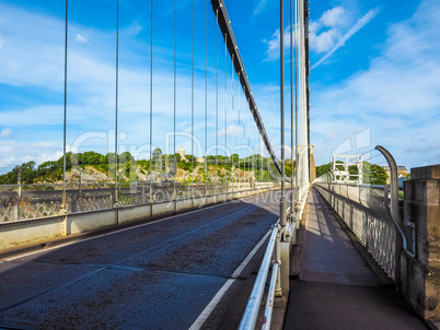 HDR Clifton Suspension Bridge in Bristol