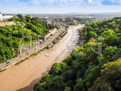 HDR River Avon Gorge in Bristol