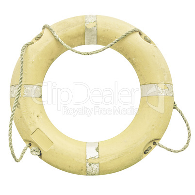 Vintage looking Lifebuoy