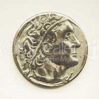 Vintage Roman coin