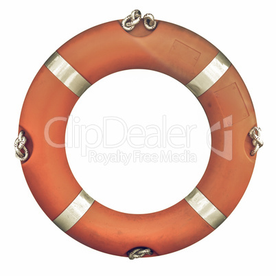 Vintage looking Lifebuoy