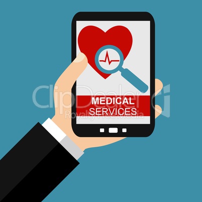 Medical Services auf dem Smartphone