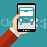 Bus suchen und buchen mit dem Smartphone