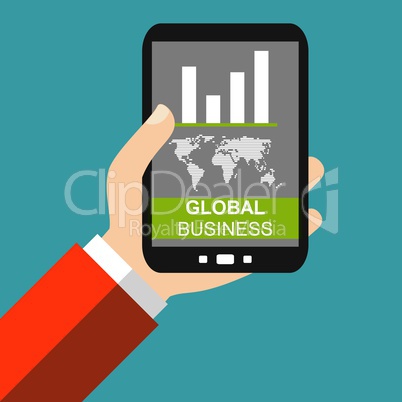 Global Business mit dem Smartphone