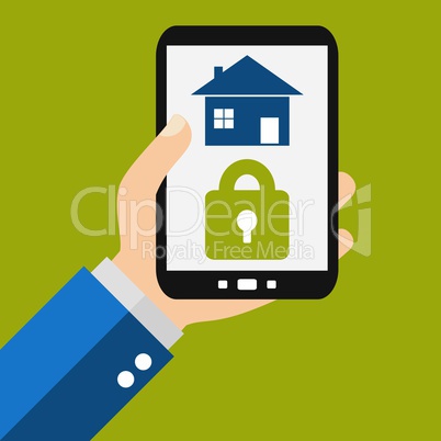 Haus sichern mit dem Smartphone
