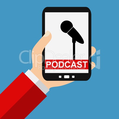 Podcast auf dem Smartphone