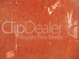 Red plaster wall background