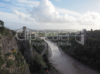 Clifton Suspension Bridge in Bristol