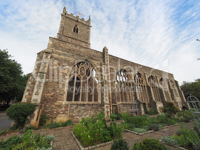 St Peter ruined church in Bristol