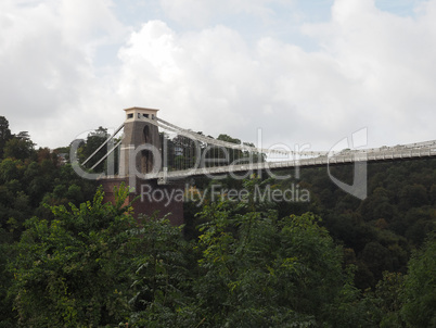 Clifton Suspension Bridge in Bristol