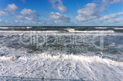 sea, storm, water, sun, beach, sand, wave