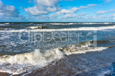 sea, storm, water, sun, beach, sand, wave