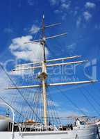 mast, sailboat, ship