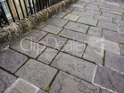 HDR Grey stone floor background