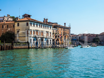 Canal Grande in Venice HDR