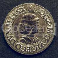 Vintage Roman coin