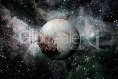 Solar System - planet Pluto.