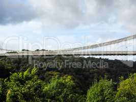 HDR Clifton Suspension Bridge in Bristol