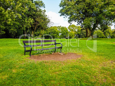 HDR Large urban park